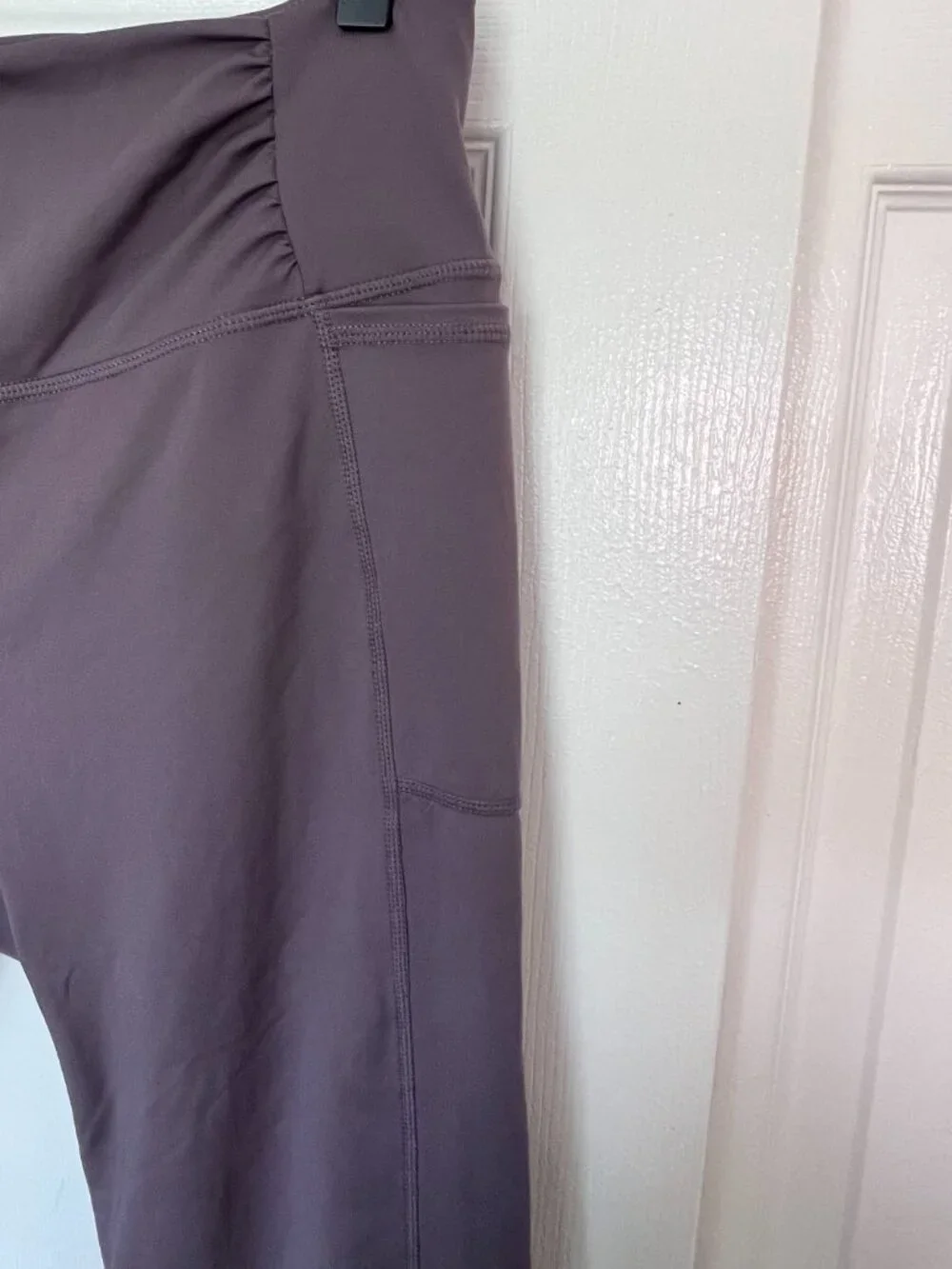 Free People Movement Ruched Waist Capri Leggings Kalamata Size Med
